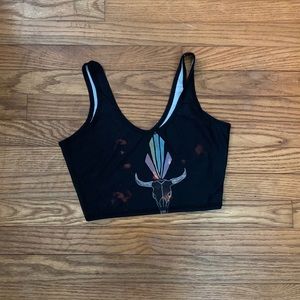 Yoga crop top